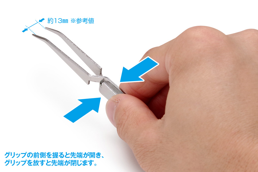 HG 逆作動ピンセットツル首タイプ 株式会社ウェーブ HG 逆作動ピンセットツル首タイプ 株式会社ウェーブ