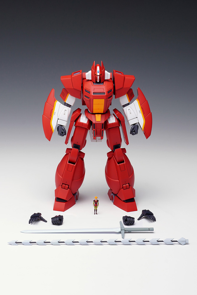 ウェーブ　機甲界ガリアン1/72プラモデル完成品